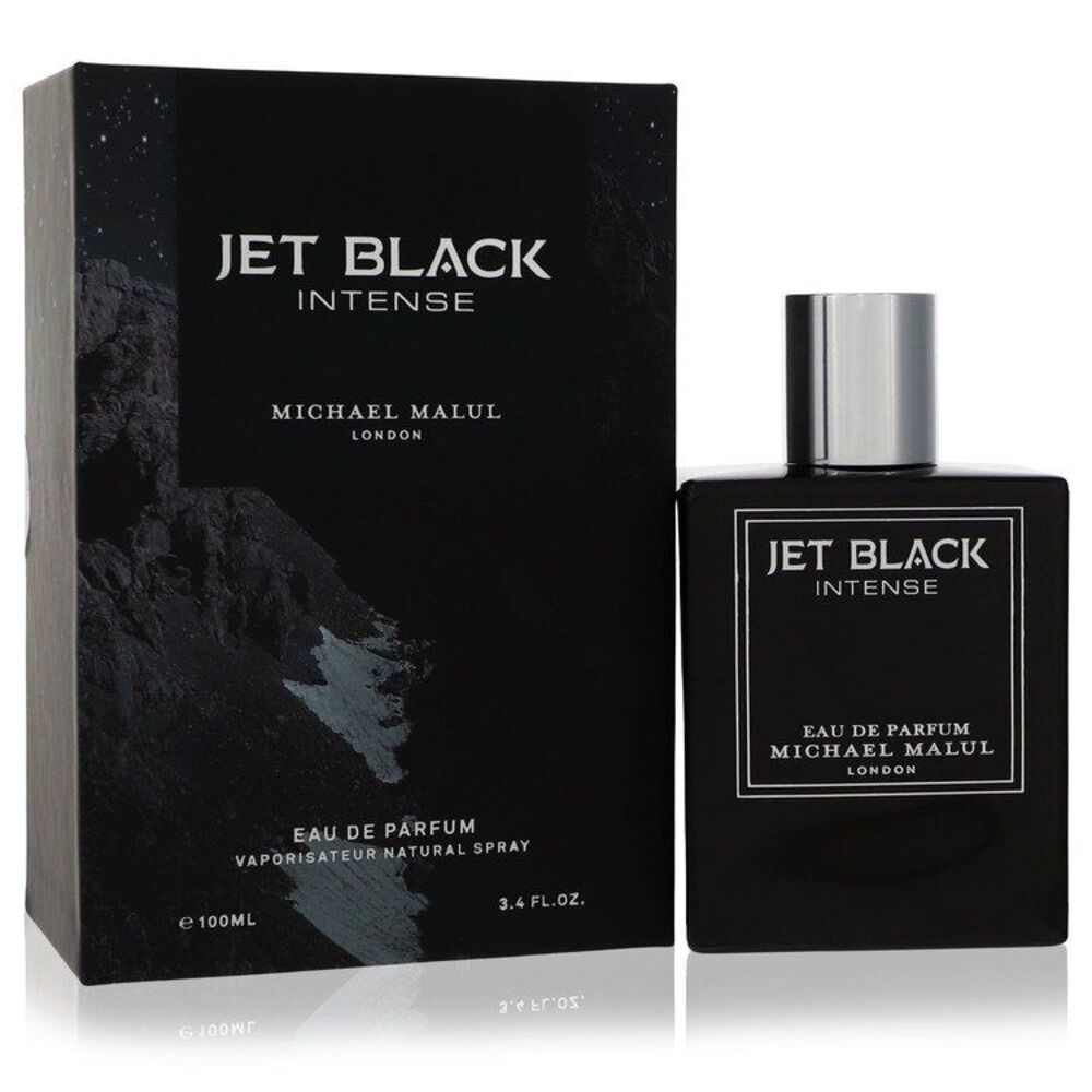 Michael Malul Jet Black Intense Eau De Parfum Men Black